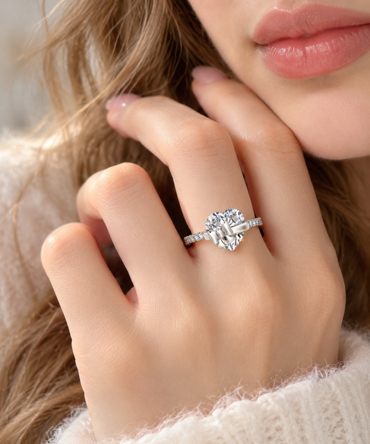 Love Knot Heart Ring💍