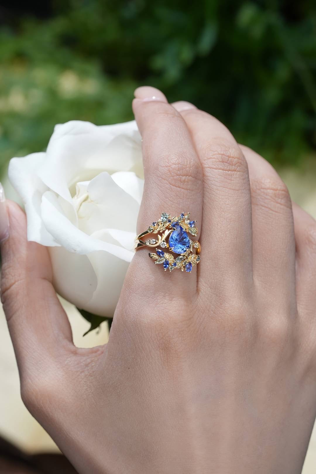 Sapphire Garden Ring