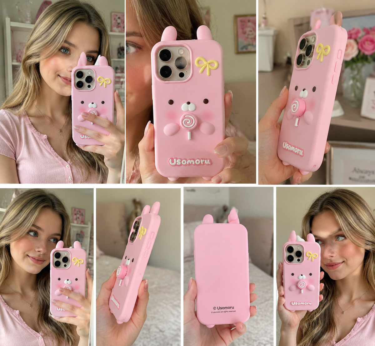Candy Bunny Spin Case 🍭