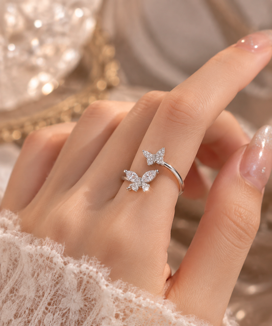 Butterfly Whisper Ring