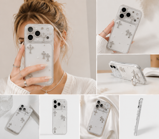 Divine Pearl Cross Case
