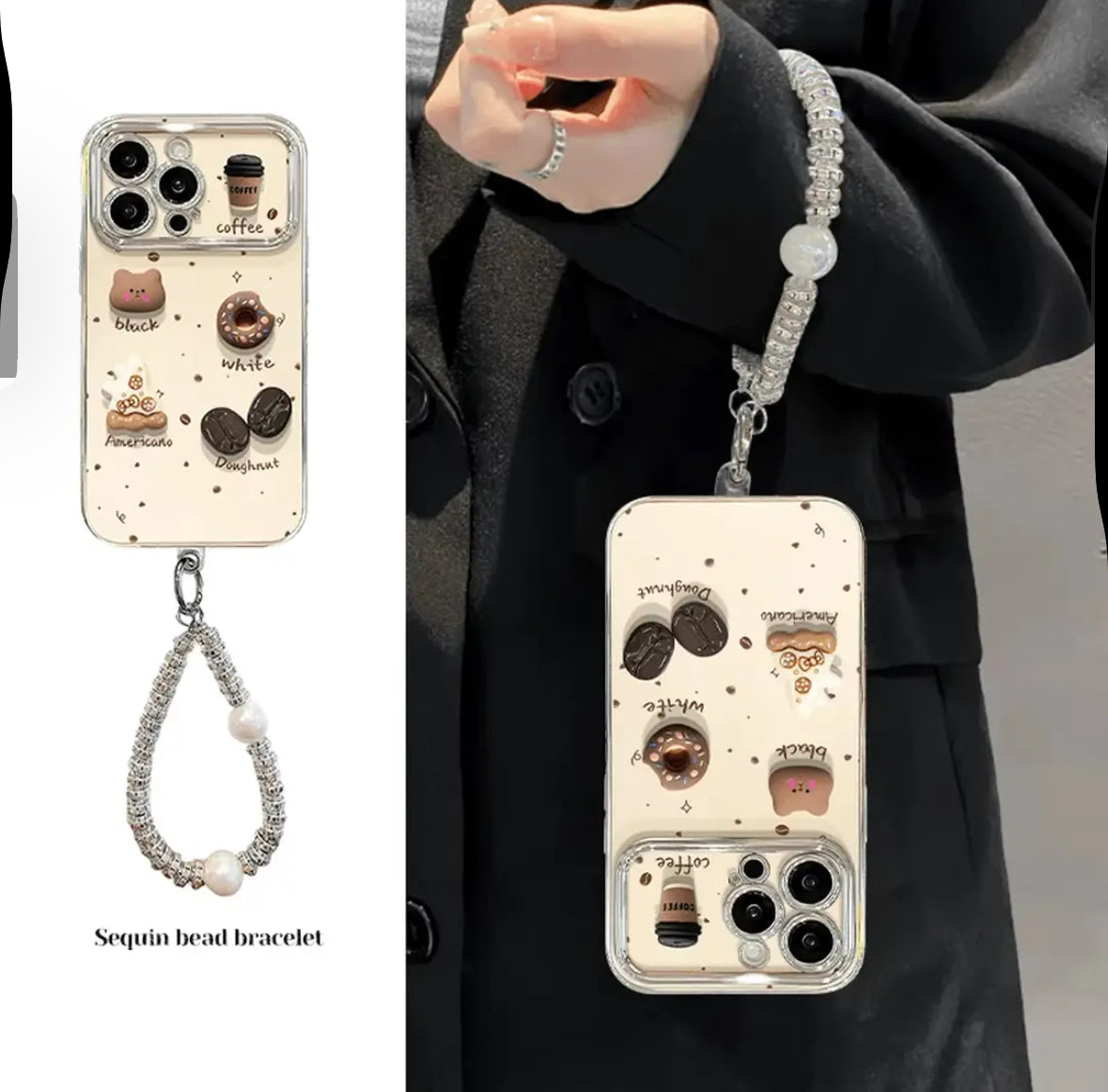 Sweet Coffee Café Charm Case