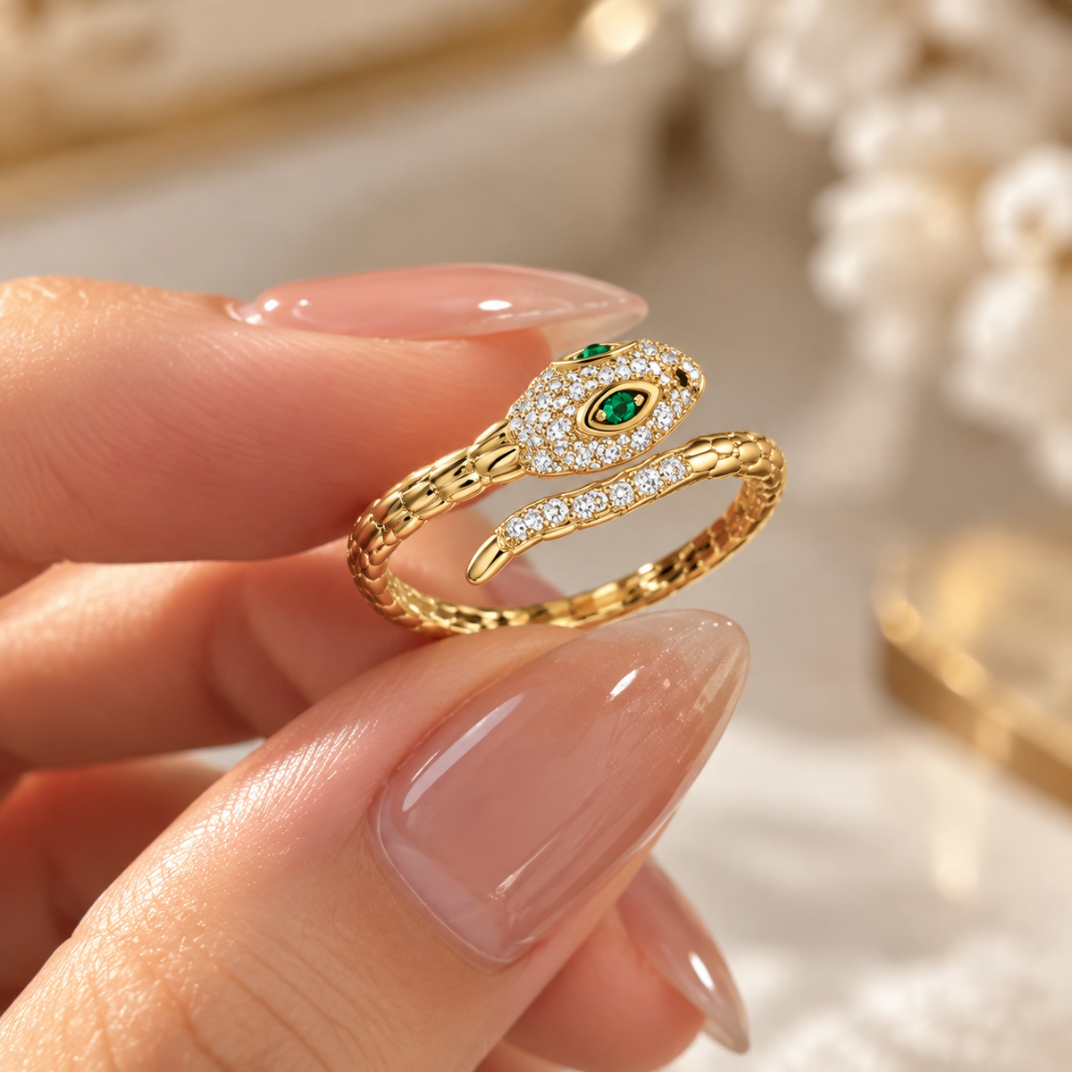 Enchanted Serpent Ring