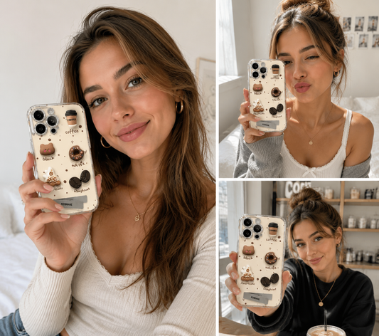 Sweet Coffee Café Charm Case