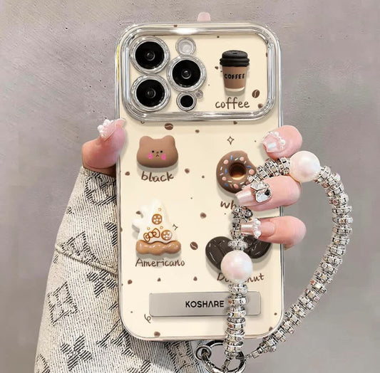 Sweet Coffee Café Charm Case