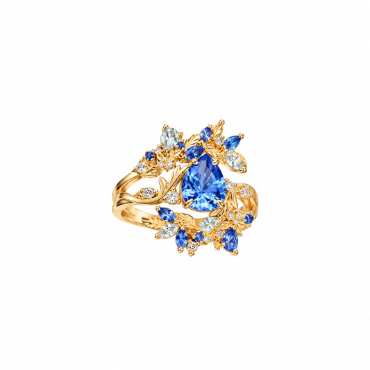 Sapphire Garden Ring