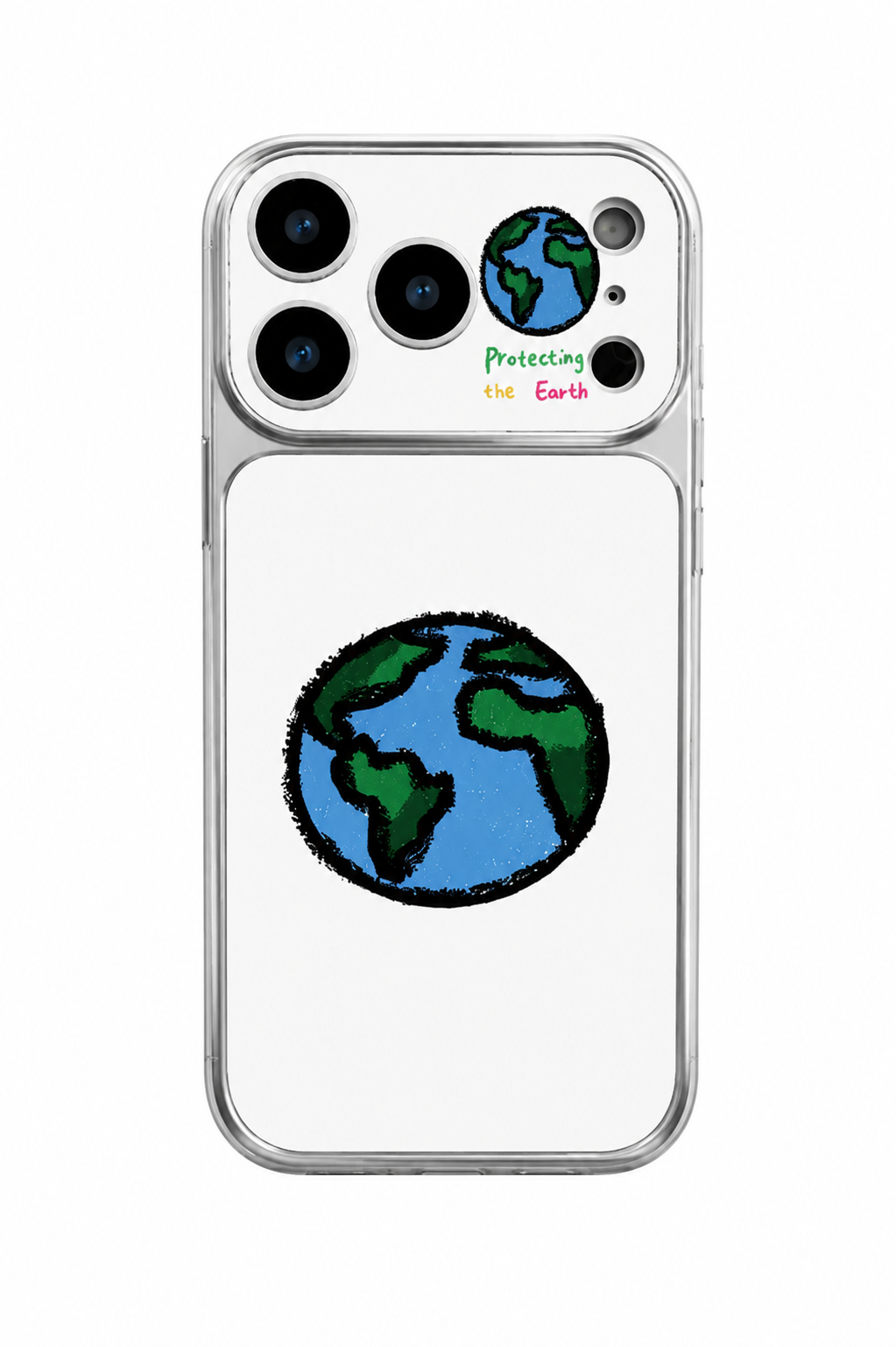 🌎 Earthy Love Doodle Case