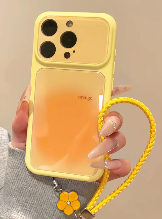 Sunset Orange Aura Case