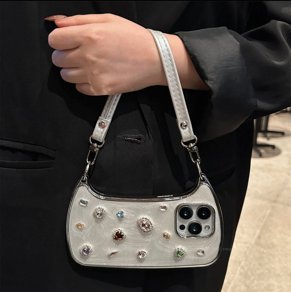 Princess Crystal Bag Case