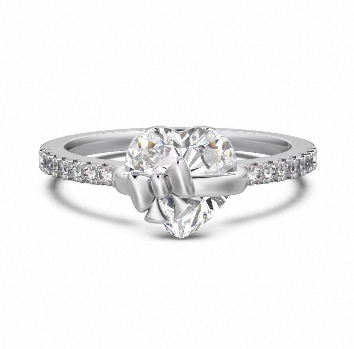 Love Knot Heart Ring💍