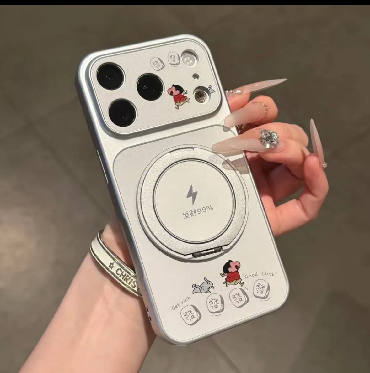 Lucky Charm Silver Case