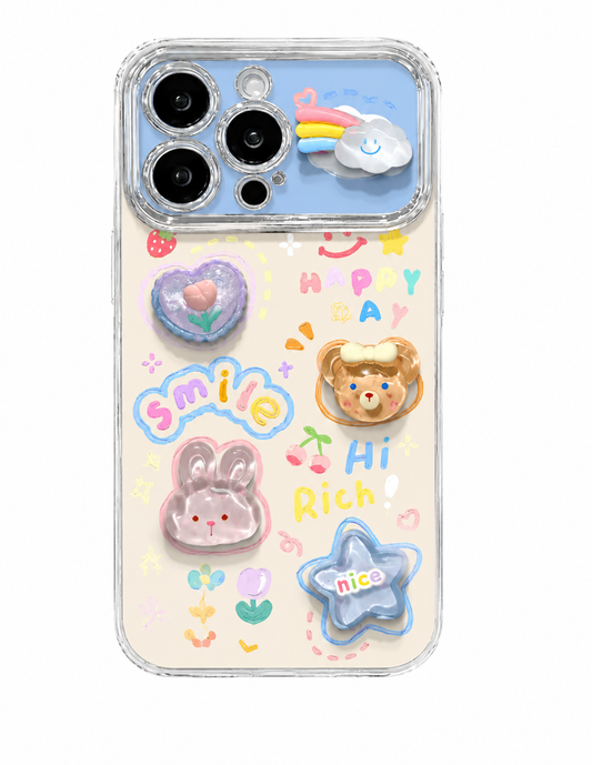 Happy Smile Doodle Case