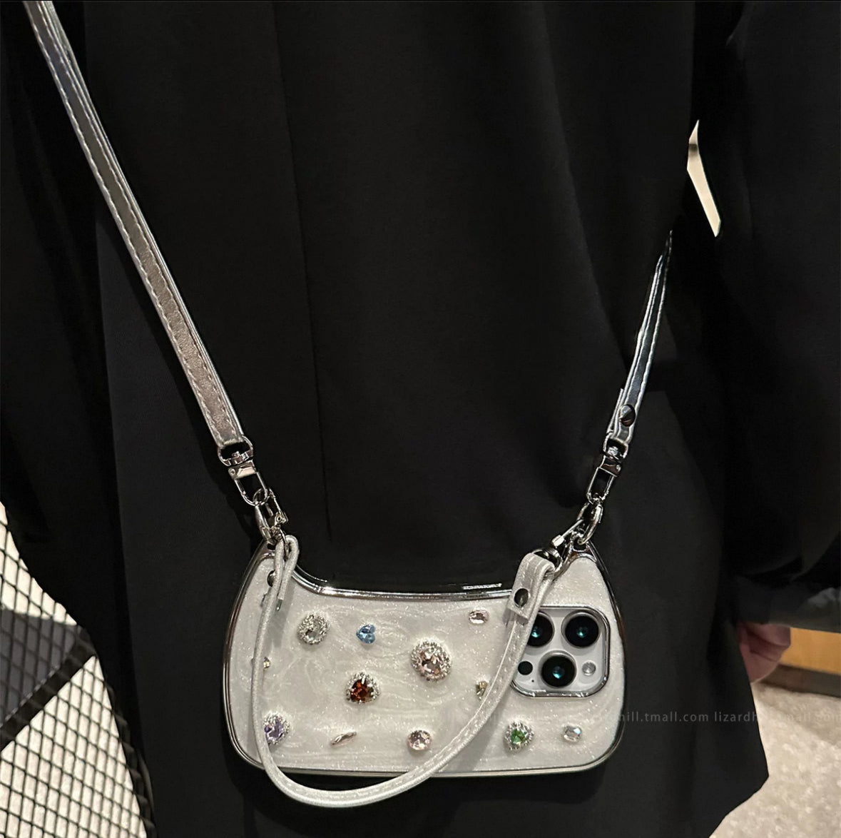 Princess Crystal Bag Case