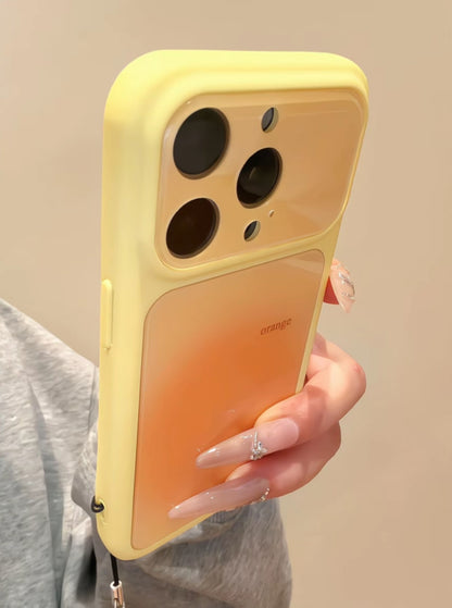 Sunset Orange Aura Case