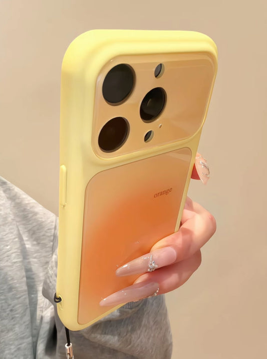 Sunset Orange Aura Case