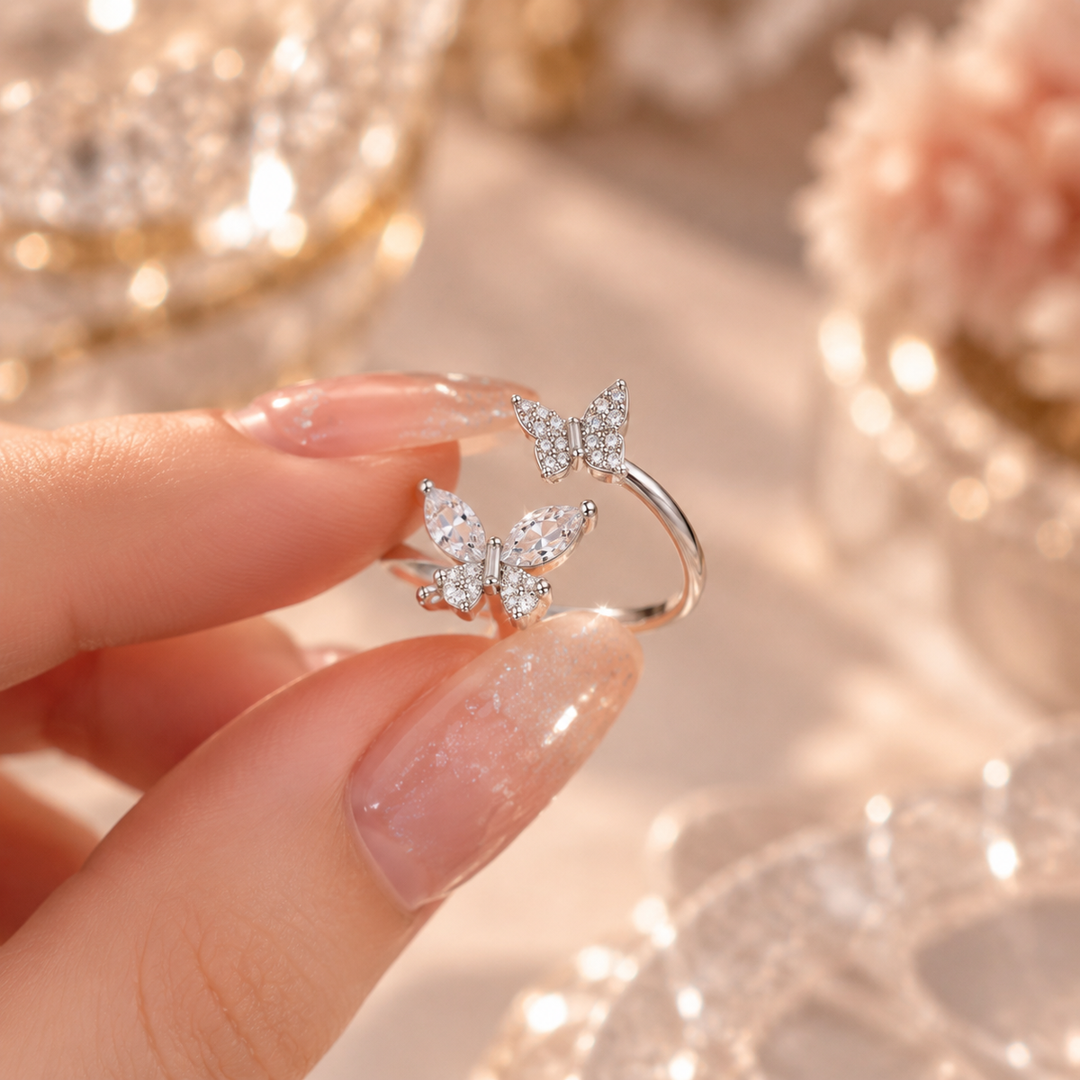Butterfly Whisper Ring