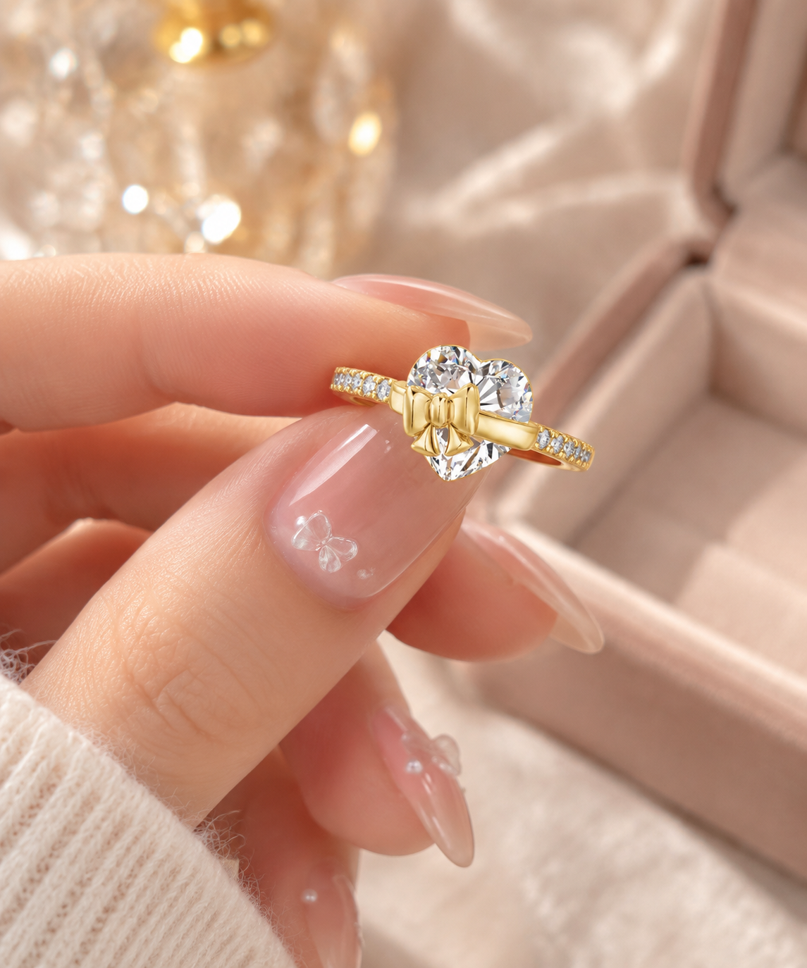 Love Knot Heart Ring💍