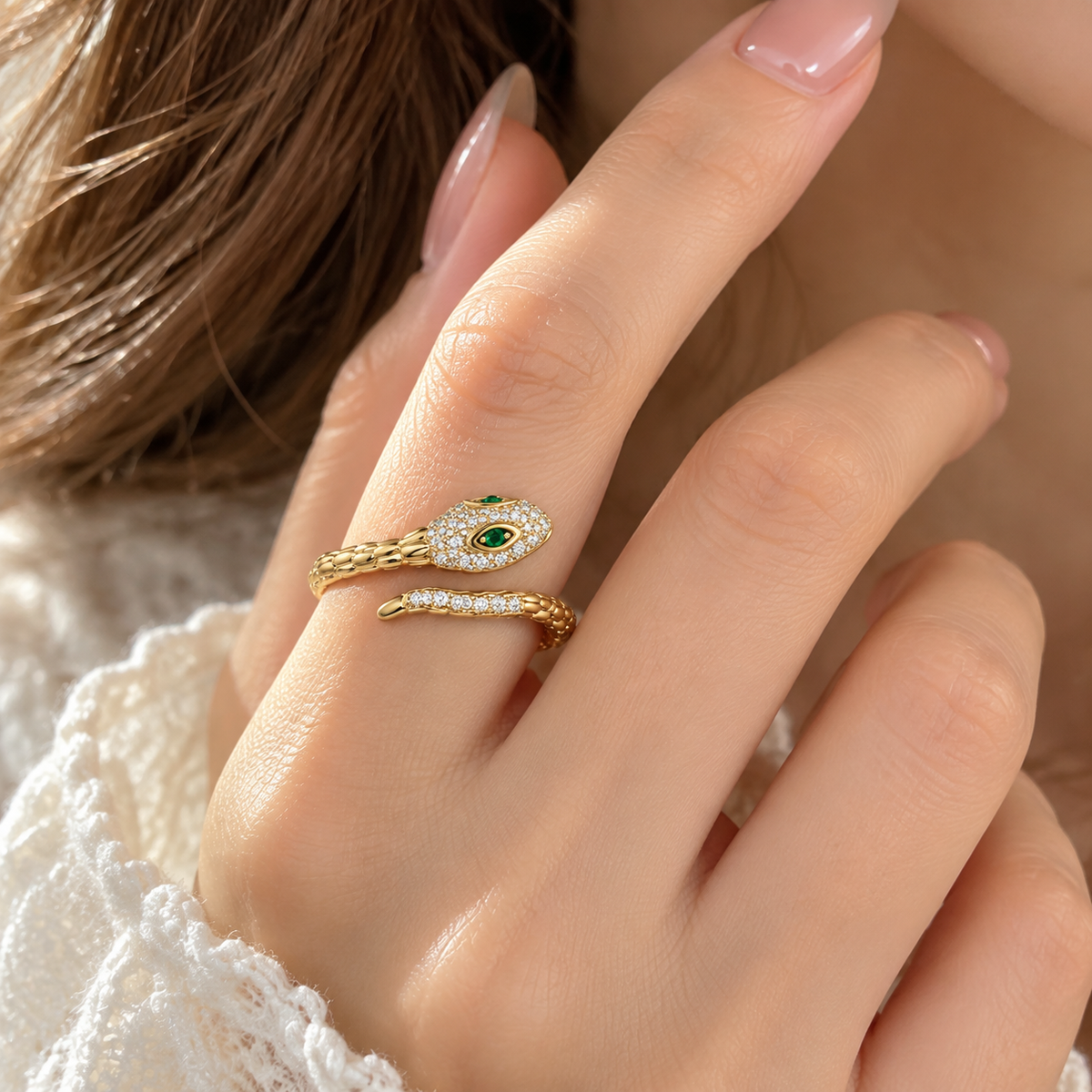 Enchanted Serpent Ring