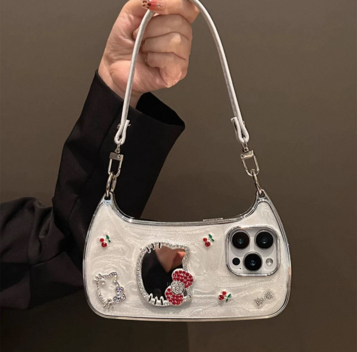 Princess Crystal Bag Case