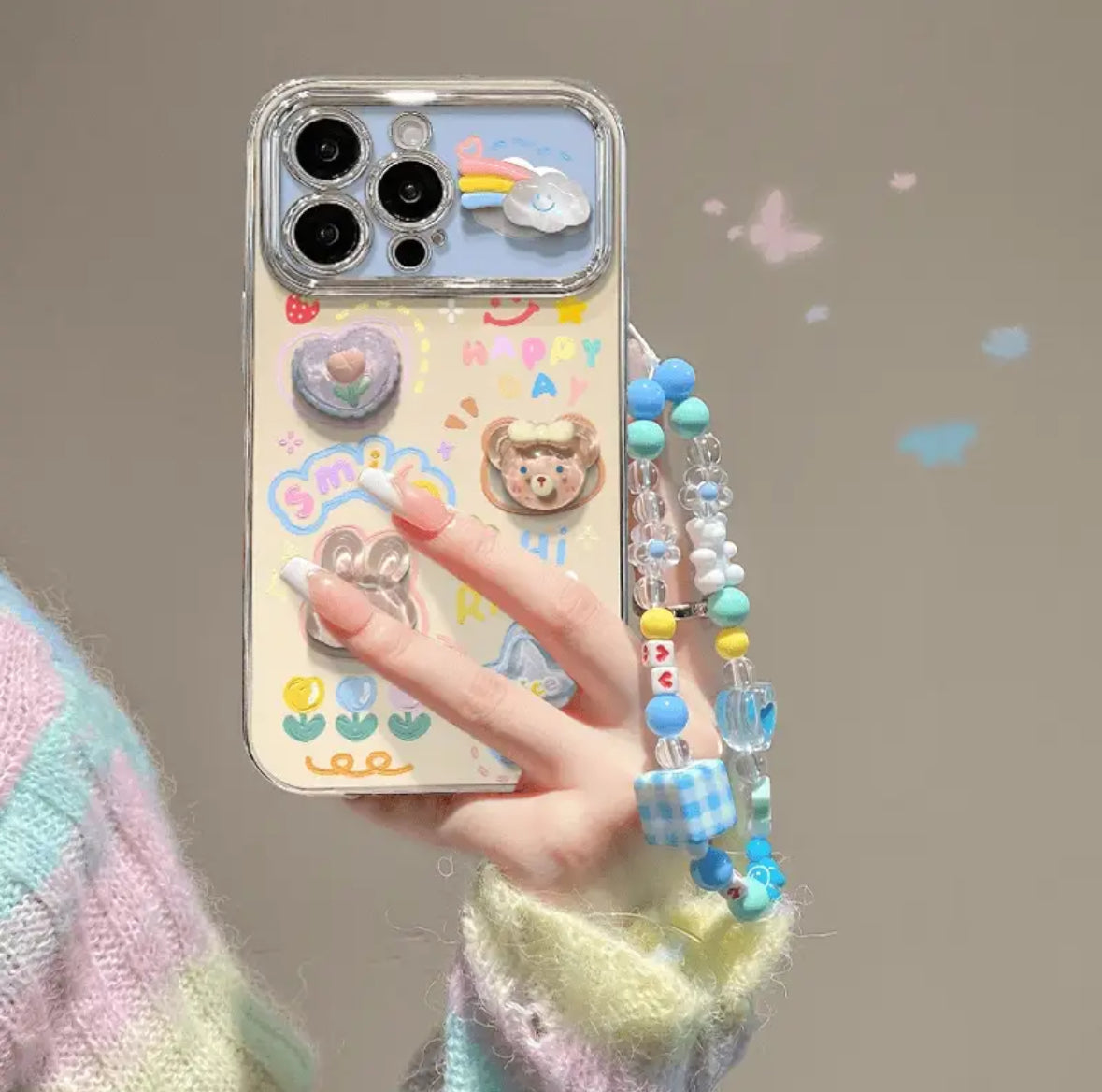 Happy Smile Doodle Case