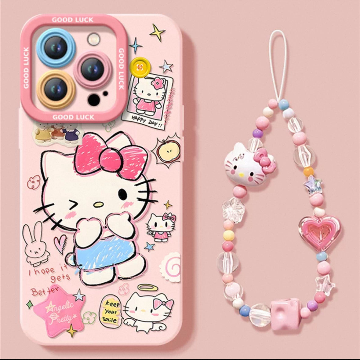 Sweet Luck Kitty Phone Case Set