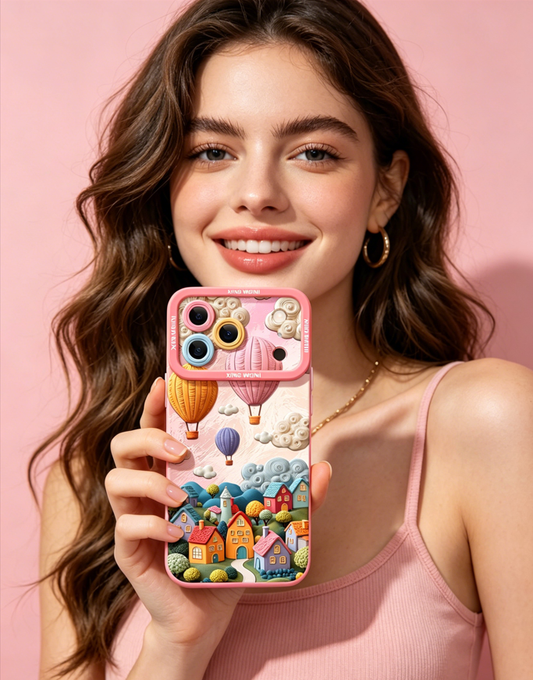 Dream Balloon Pastel Phone Case Set