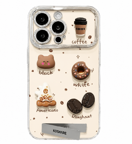 Sweet Coffee Café Charm Case