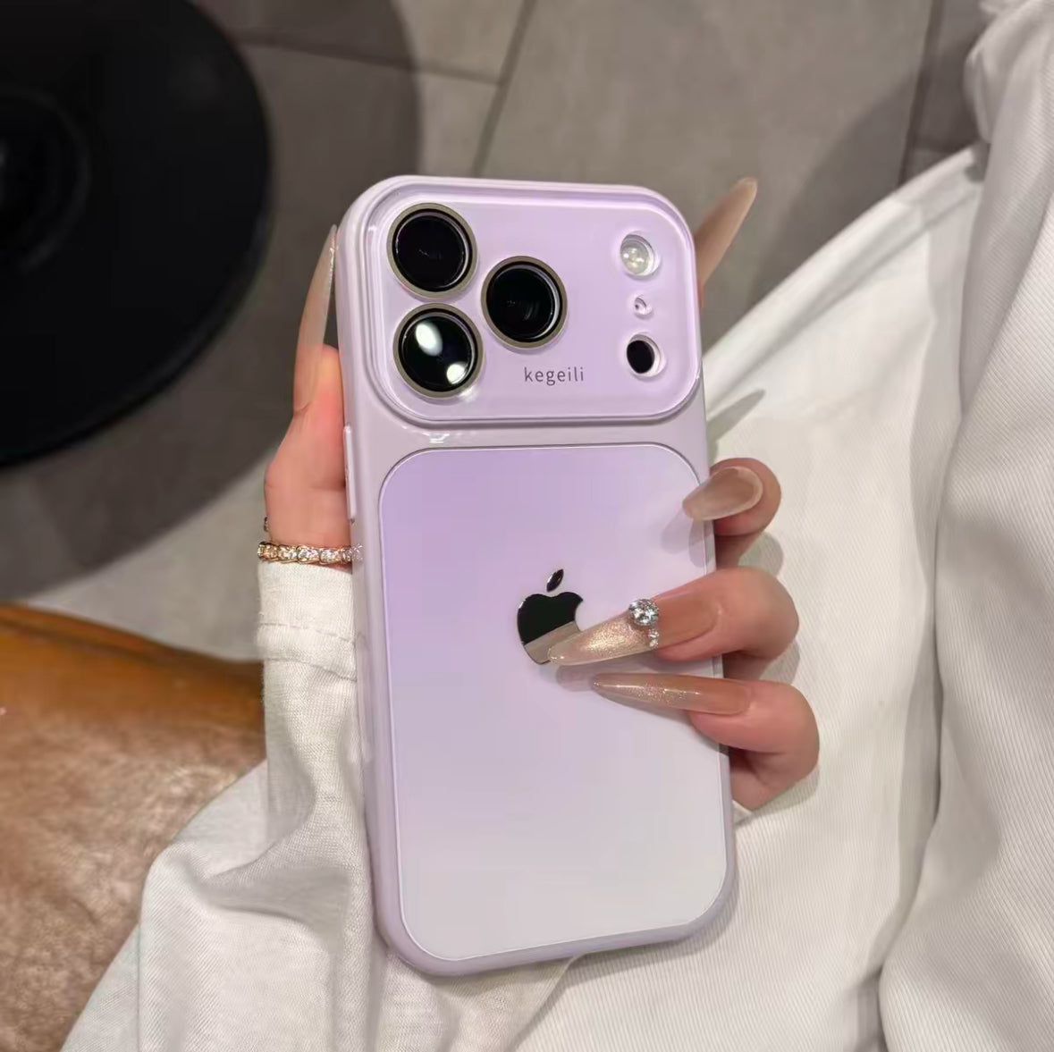 Luxury Gradient Color-Block Full Coverage Phone Case