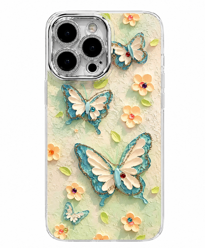 Butterfly Garden Pearl Case