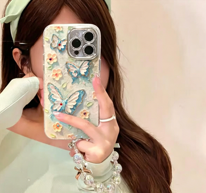 Butterfly Garden Pearl Case