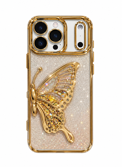 ✨ Crystal Butterfly Luxe Case