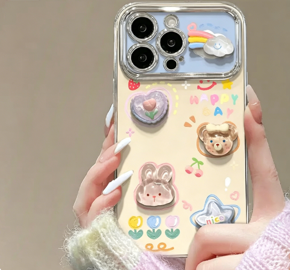 Happy Smile Doodle Case