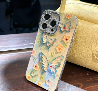 Butterfly Garden Pearl Case